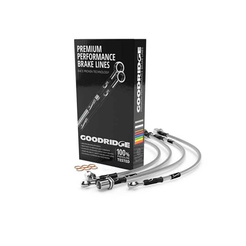 Goodridge 19in Female to Female Stainless Brake Line 30319