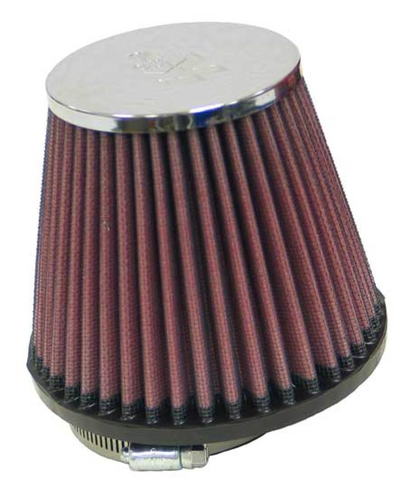 K&N Universal Chrome Filter 2.875in Flange ID / 5.188 Base OD / 3.5in Top OD / 4.438in Height RC-4570