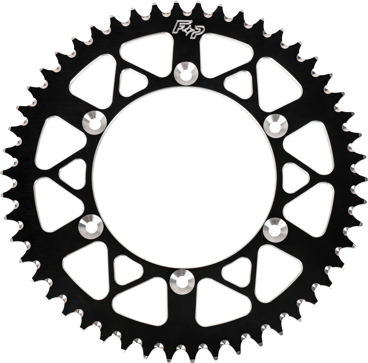 FIRE POWER Rear Sprocket Aluminum 46t-520 Blk Kaw/Suz 422-46 BLK