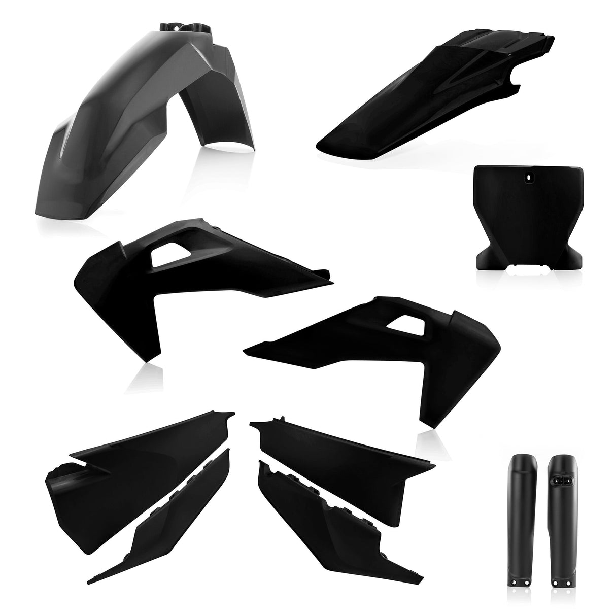 ACERBIS Full Plastic Kit Black 2726550001