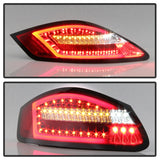 Spyder Porsche 987 Cayman 06-08 / Boxster 05-08 LED Tail Lights - Red Clear ALT-YD-P98705-LED-RC 5083173