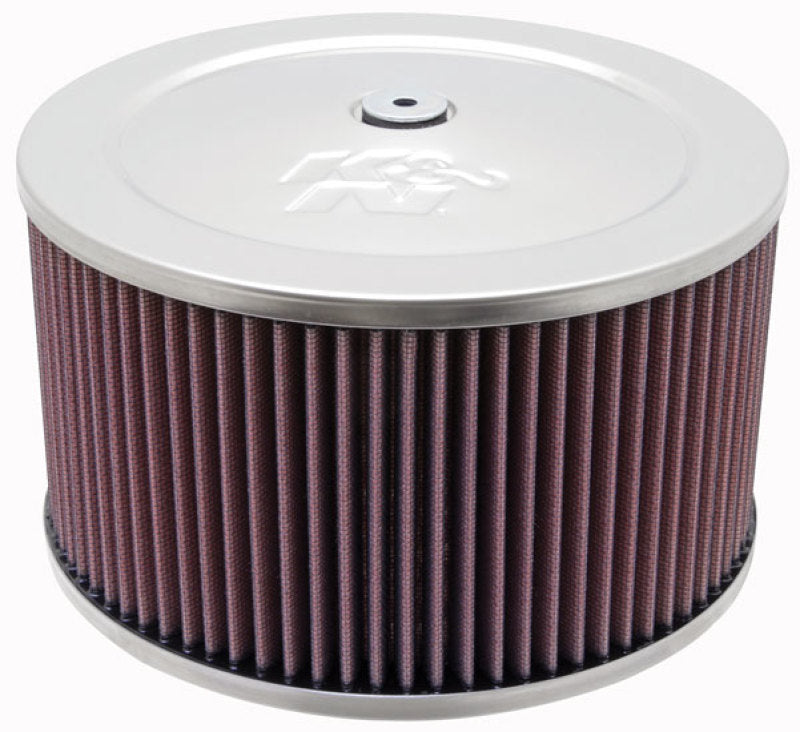 K&N Round Air Filter Assembly 5.125 in FLG / 9in OD / 6.375 in H w/ Vent 60-1365