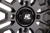 HIGH LIFTER Wheel - HL23 Beadlock - Front/Rear - Gun Metal Gray - 15x7 - 4/137 - 5+2 (+38 mm) 15HL23-1537