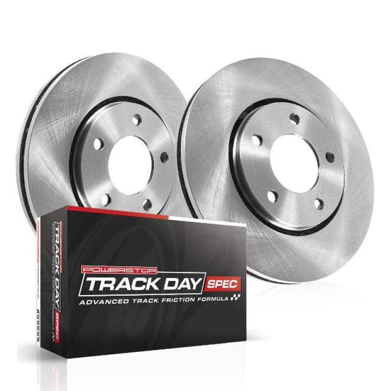 Power Stop 03-11 Saab 9-3 Rear Track Day SPEC Brake Kit