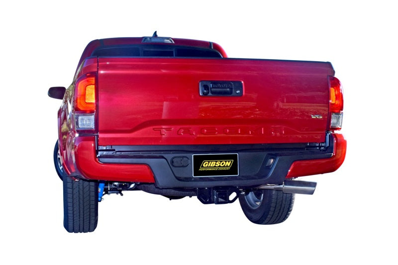 Gibson 16-22 Toyota Tacoma SR5 3.5L 2.5in Cat-Back Single Exhaust - Stainless 618814