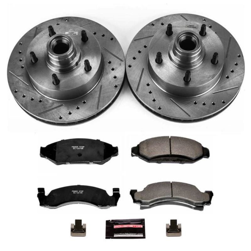 Power Stop 87-93 Ford E-150 Front Z23 Evolution Sport Brake Kit