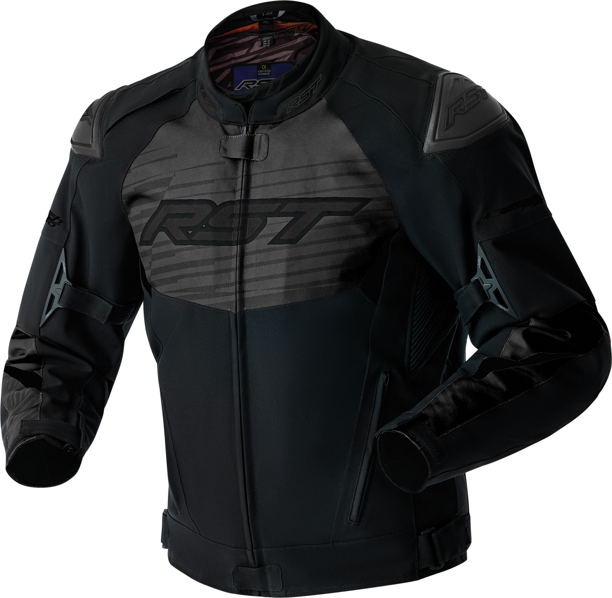 RST Tractech Evo D3o Jacket Black Textile 3x 103640BLK-50