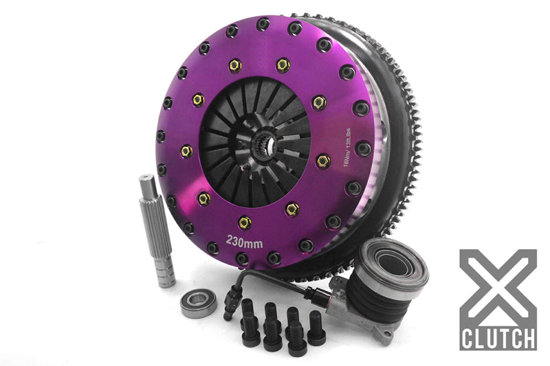 XClutch 10-14 Hyundai Genesis Coupe 2.0T Track 2.0L 9in Twin Solid Organic Clutch Kit