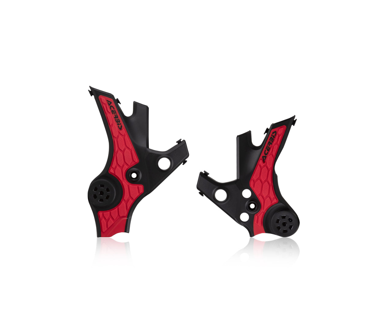 ACERBIS X-Grip Frame Guard Black/Red Hon 2858821035