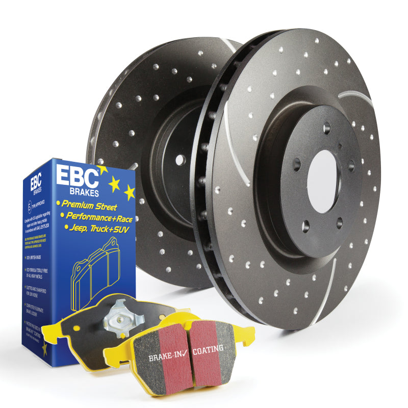 EBC Stage 5 Kits Yellowstuff and GD Rotors S5KF1499