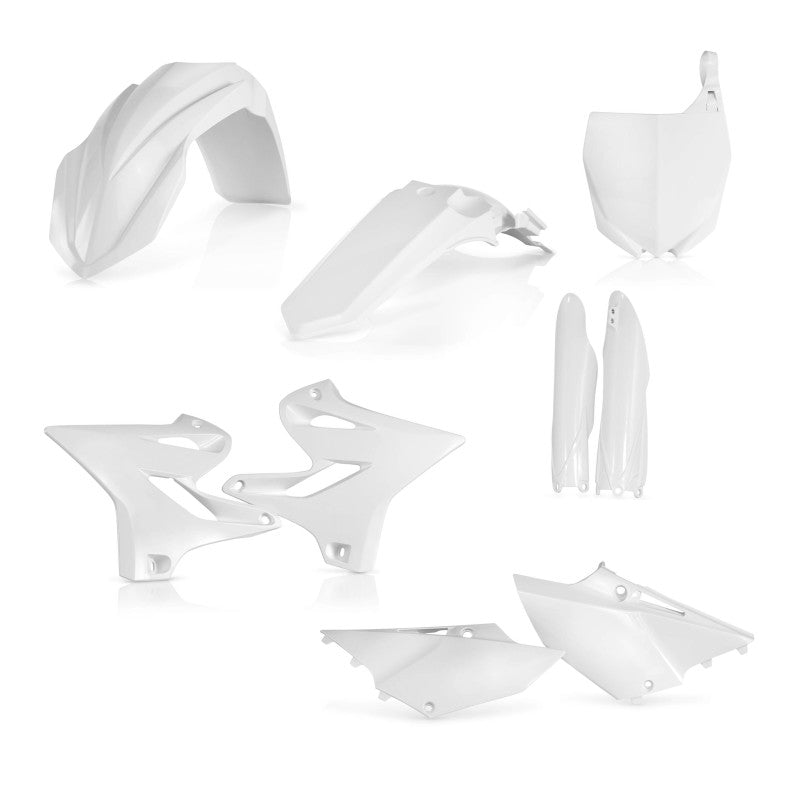 Acerbis 16-22 Yamaha YZ125/250/ YZ125X/ YZ250X Full Plastic Kit - White 2402960002