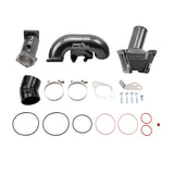 Wehrli 2007.5-2010 LMM Duramax High Flow 3in Y-Bridge Kit- Gloss Black WCF100164-GB