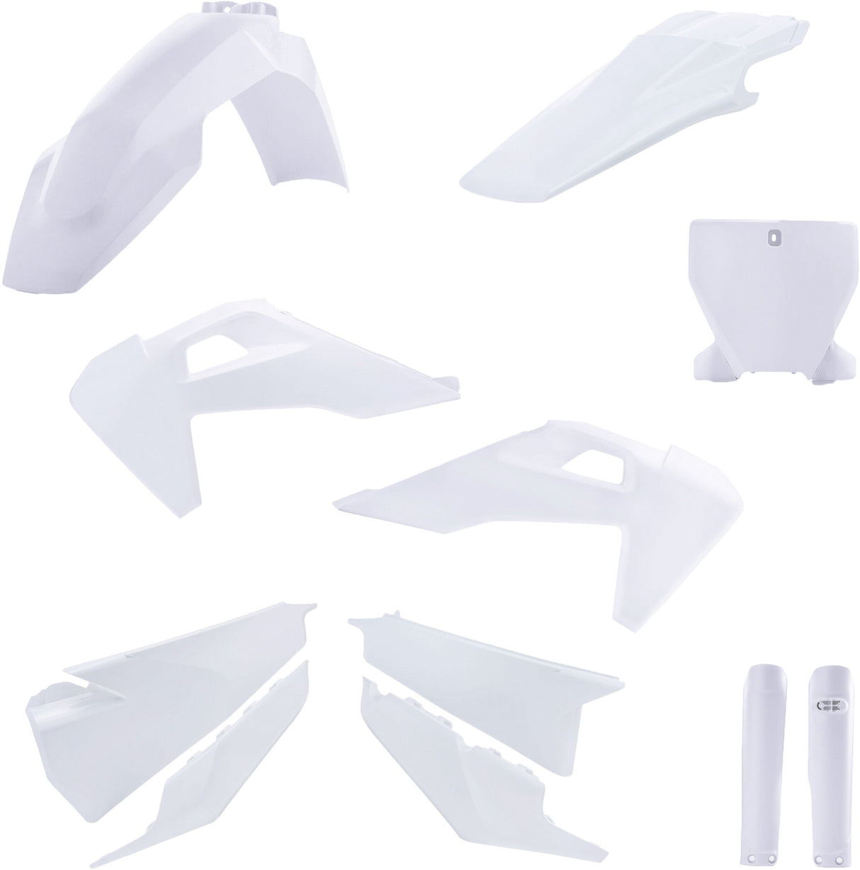 ACERBIS Full Plastic Kit White 2726556811