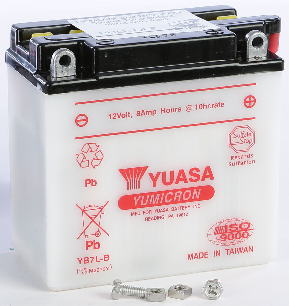 YUASA Battery Yb7l-B Conventional YUAM2273Y