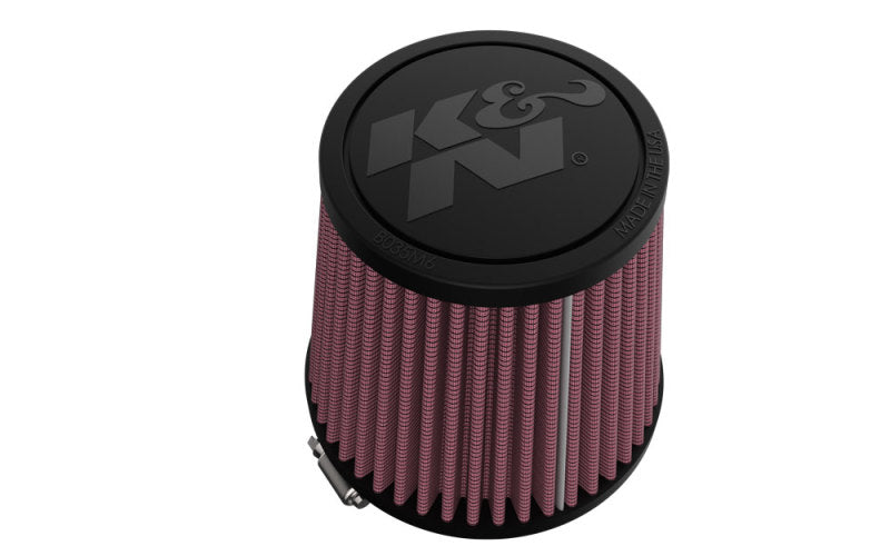 K&N Universal Clamp-On Air Filter 3in FLG /4 1/2in B / 3 1/2in T / 4 3/8in H RU-9410