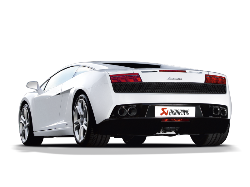 Akrapovic 09-14 Lamborghini Gallardo LP 550-2 Coupe Slip-On Line (Titanium) (Req. Tips) M-LA/T/4