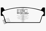 EBC 90-93 Infiniti M30 3.0 Redstuff Rear Brake Pads DP3686/2C