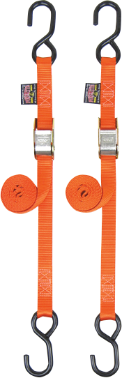 POWERTYE MFG. Standard Tie-Downs - 1" x 5-1/2' - Orange 22269