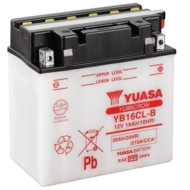 Yuasa YB16CL-B Yumicron 12 Volt Battery