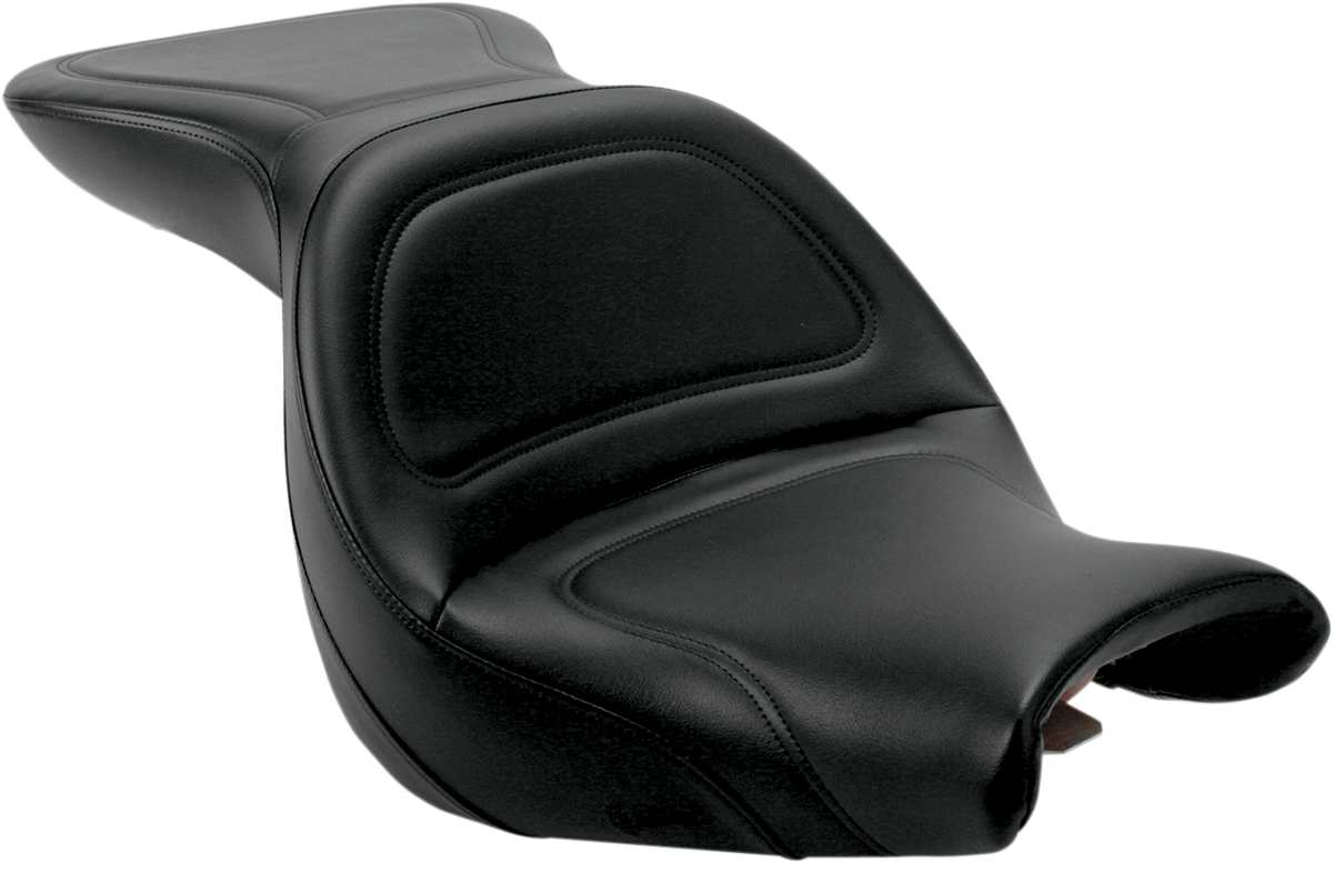 SADDLEMEN Seat - Explorer - without Backrest - Stitched - Black - V750 Aero H04-13-029