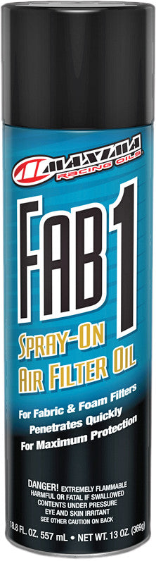 MAXIMAFab 1 Spray-On Air Filter Oil 13oz61920