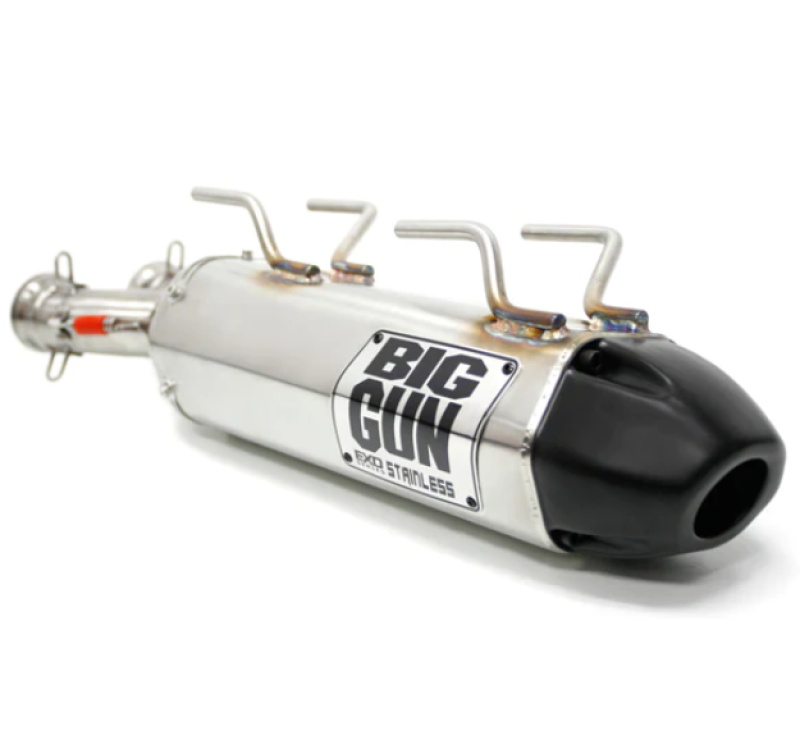 Big Gun 12-14 Arctic Cat WILDCAT 1000i H.O./4/X EXO Stainless Slip On Exhaust 14-5702