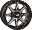 HIGH LIFTER Wheel - HL10 - Front/Rear - Matte Black/Smoke - 14x7 - 4/137 - 5+2 (+30 mm) 14HL10-1637