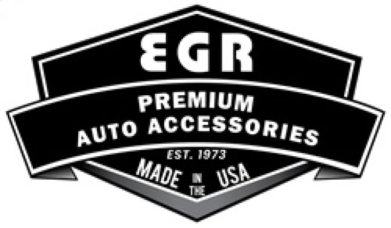 EGR 04-13 Ford F150 Crew Cab In-Channel Window Visors - Set of 4 - Matte (573395)