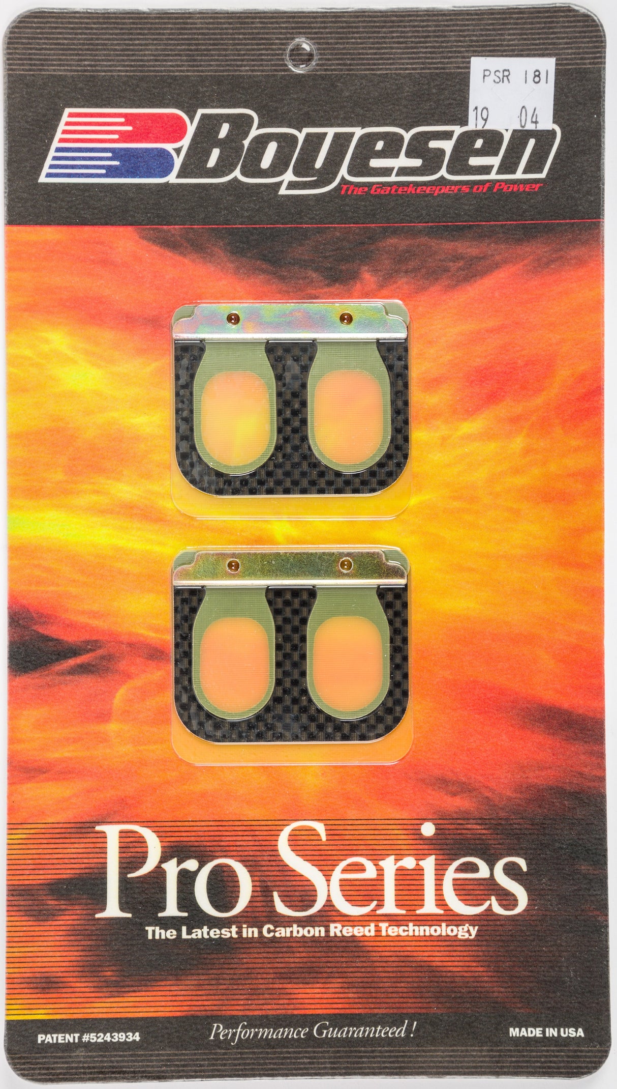 BOYESEN Motorcycle Pro Reeds PSR-181