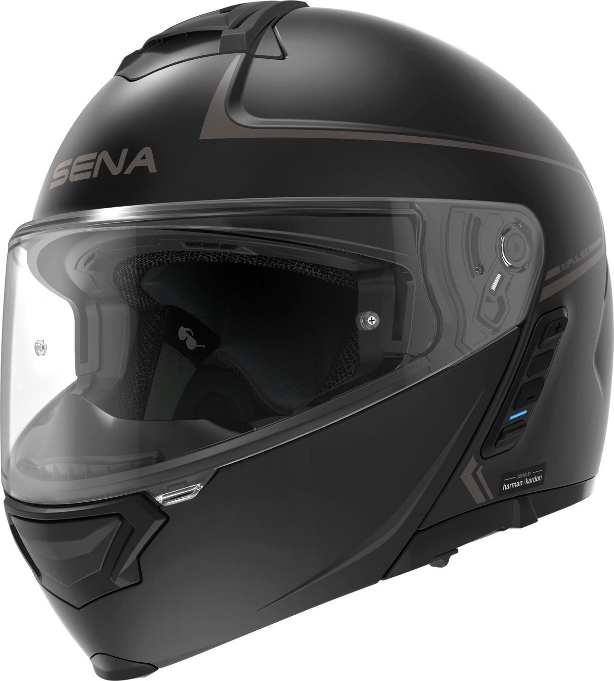 SENA Impulse Flip Up Helmet Matte Black 2x IMPULSE-MBXXL1