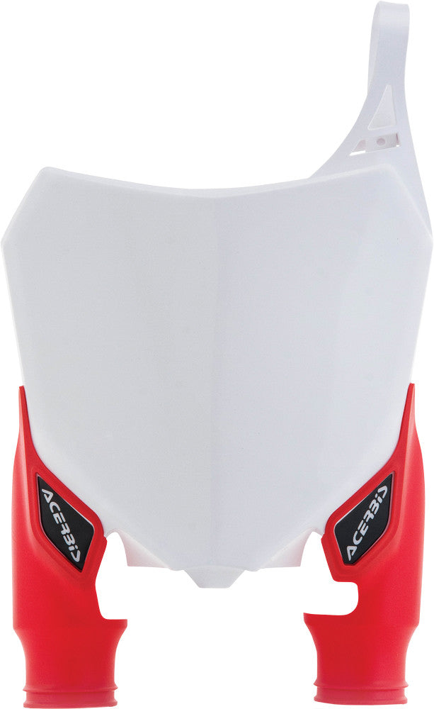 ACERBIS Front Number Plate White/Red 2527411030