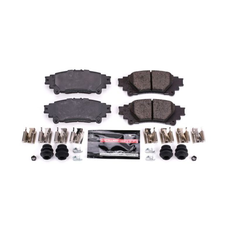 Power Stop 16-17 Lexus GS200t Rear Z23 Evolution Sport Brake Pads w/Hardware