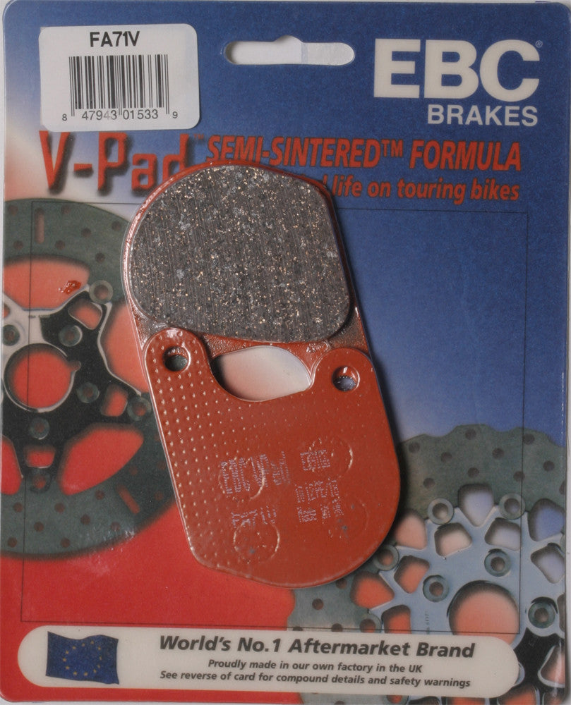 EBC Brake Pads Fa71v Semi-Sintered V Series FA71V