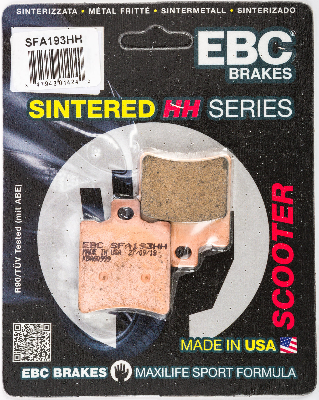 EBC Brake Pads Sfa193hh Double-H Sintered SFA193HH