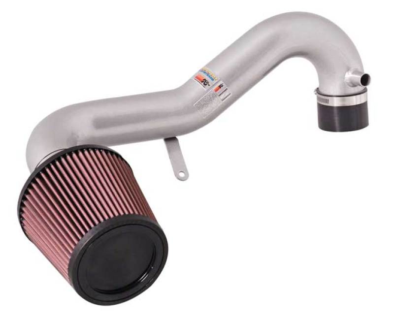 K&N 01-05 Honda Civic SR L4-1.7L Silver Typhoon Short Ram Intake 69-1008TS