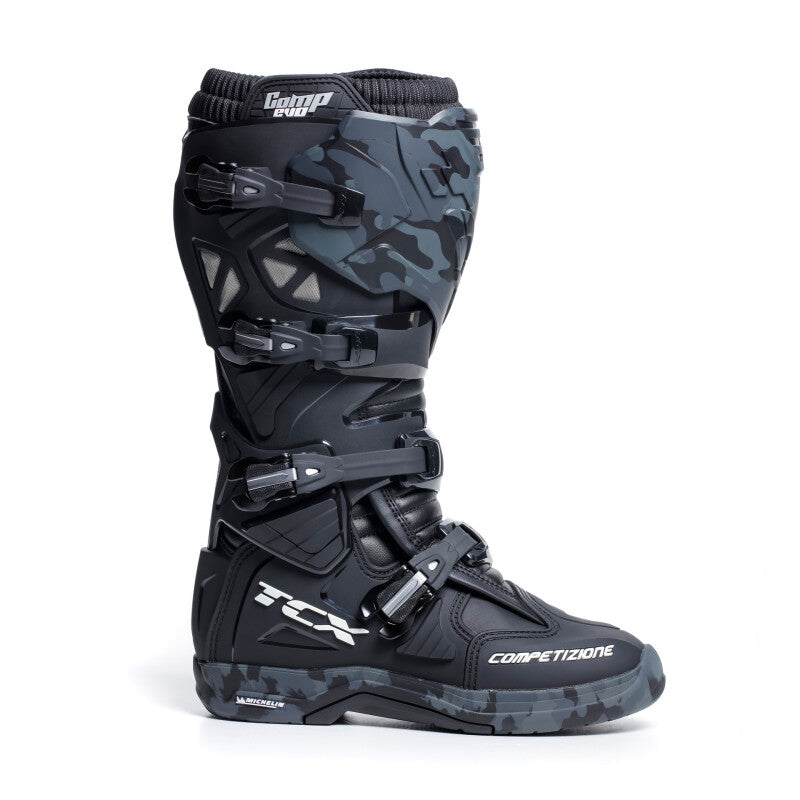 TCX Comp Evo 2 Michelin Boot Black/Camo Size - 40 20179T9662-Z54-40