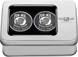 FIGURATI DESIGNS Swing Arm Covers - POW MIA - Custom FD50-POW-SS