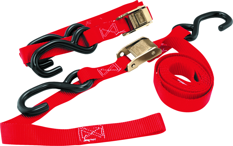 BikeMaster Tiedown Integrated Softhook - Red 100513