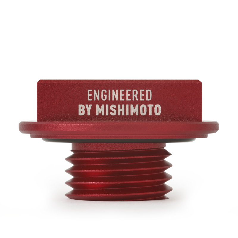 Mishimoto 87-01 Ford Mustang Hoonigan Oil Filler Cap - Red