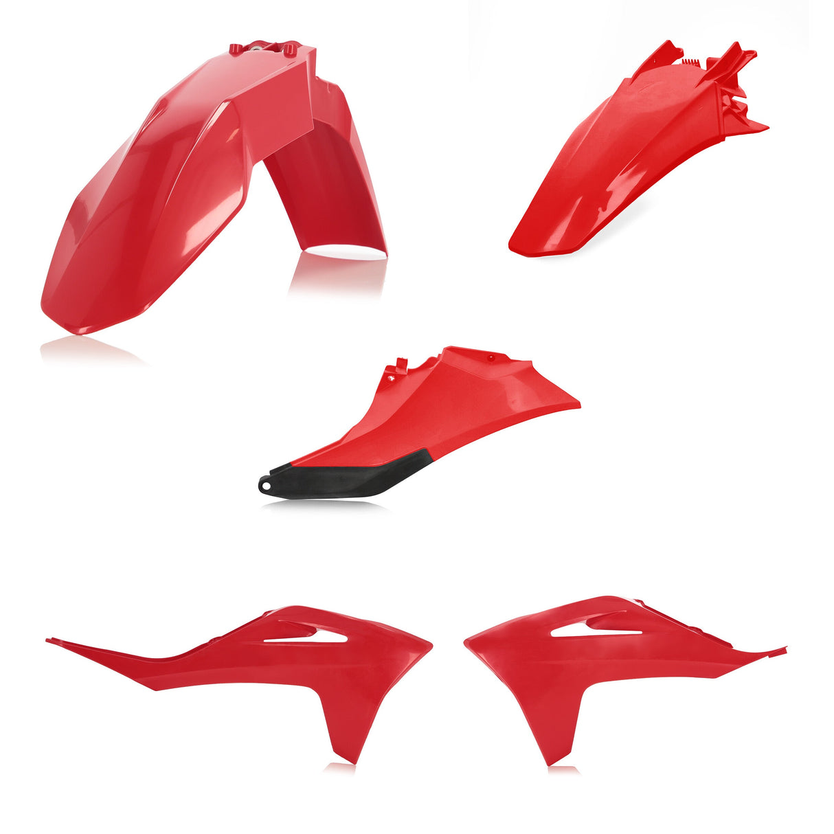 ACERBIS Plastic Kit Gas Red 2872800004