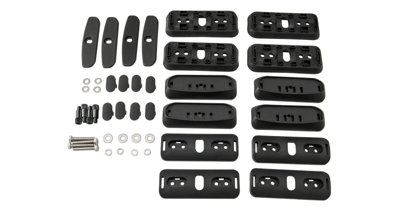 Rhino-Rack Generic RCP Base Kit w/M838 (M6 Stud) - 4 pcs RCP48-BK