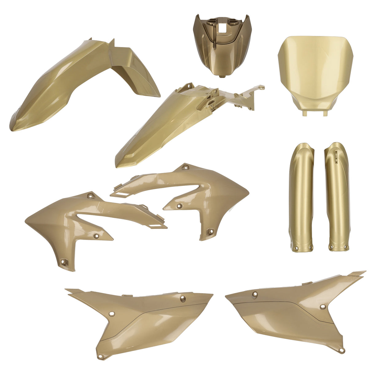 ACERBIS Full Plastic Kit Gold/Gold Yam 2979597836