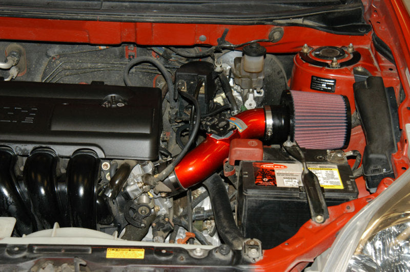 K&N 03 Toyota Matrix XR Red Typhoon Short Ram Intake 69-8600TR