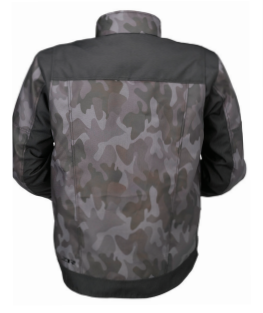 Z1R Camo Jacket - Gray/Black - 3XL 2820-5968