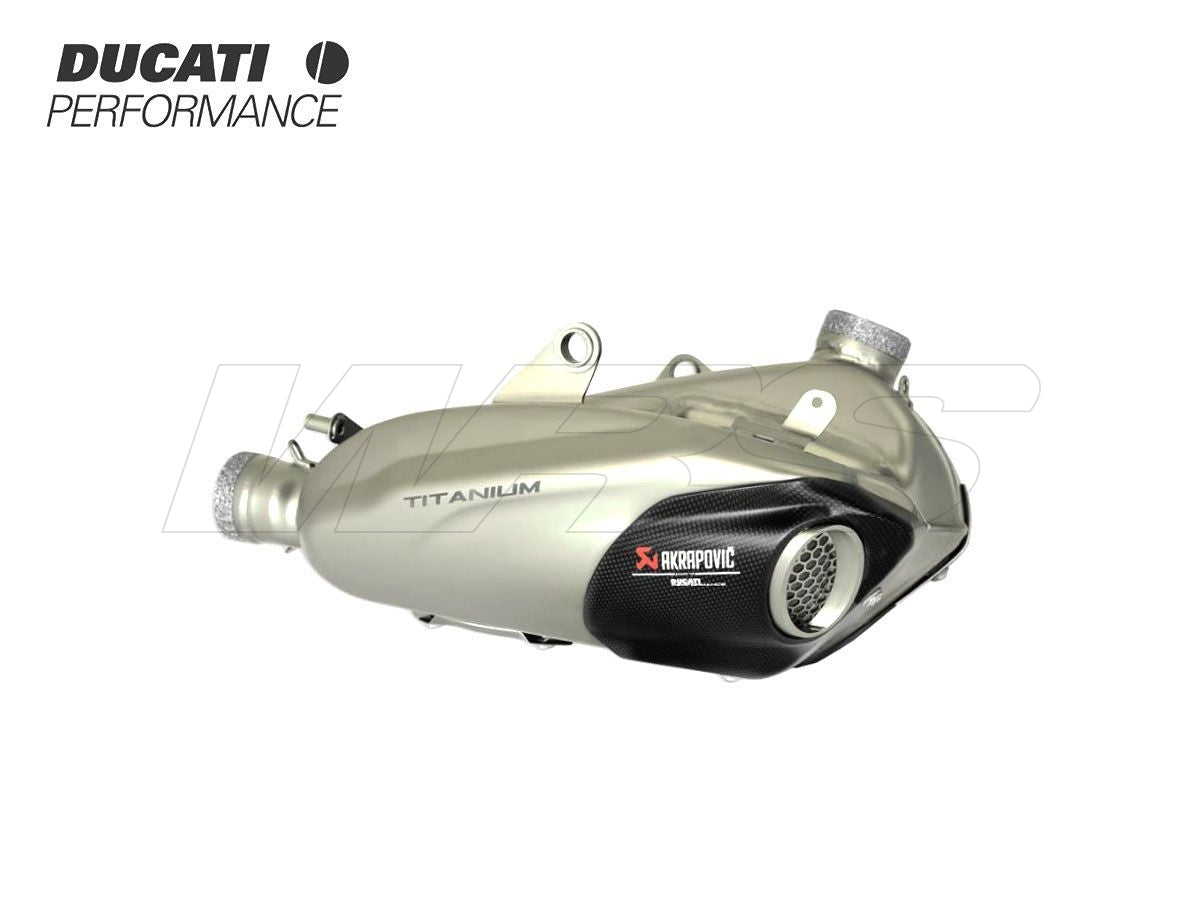 AKRAPOVIC  DUCATI PERFORMANCE EURO 4 APPROVED SILENCER DUCATI STREETFIGHTER V4 / S / SP 2020-2023  96481712AA