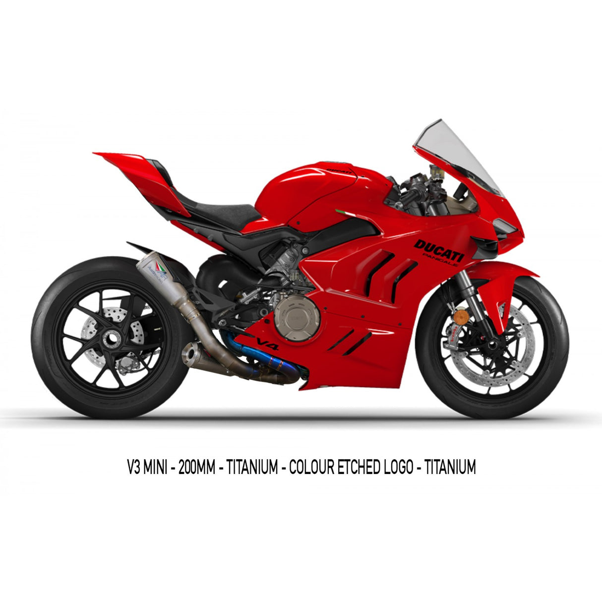 Austin Racing   DUCATI V4 PANIGALE 2020 - 2024 RS2 DE-CAT COMPLIANT & RACE EXHAUST SYSTEM