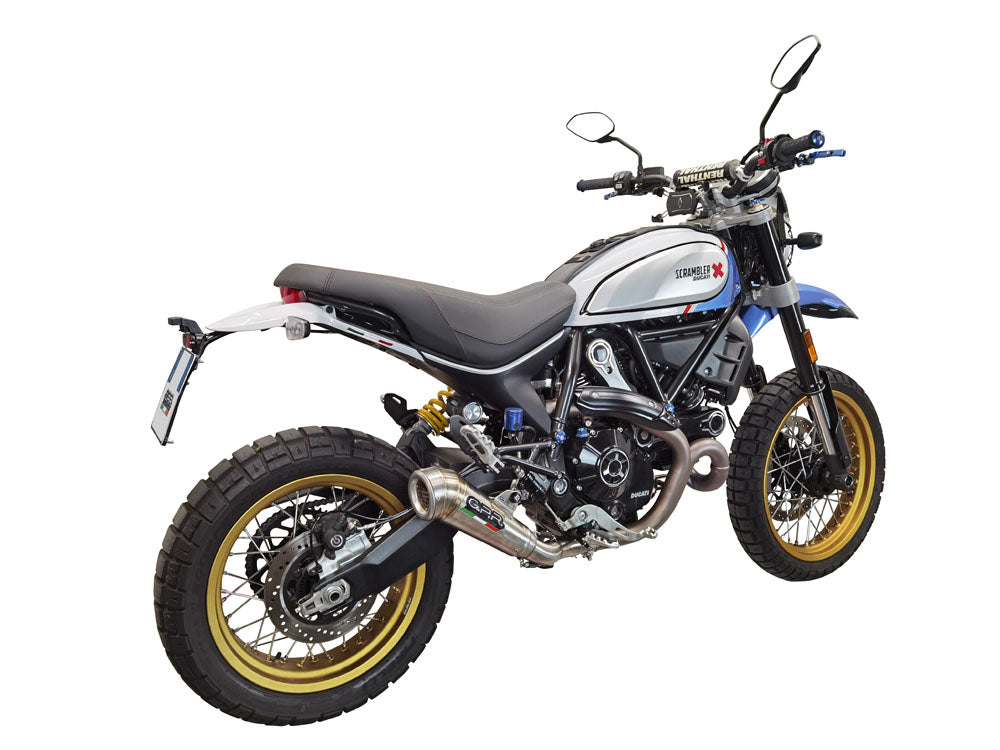 Sistema de escape GPR Ducati Scrambler 800 Desert Sled - DS Fasthouse 2021/22 e5 Sistema completo homologado para mercados fuera de la UE Powercone Evo E5.D.137.DBHOM.PCEV 