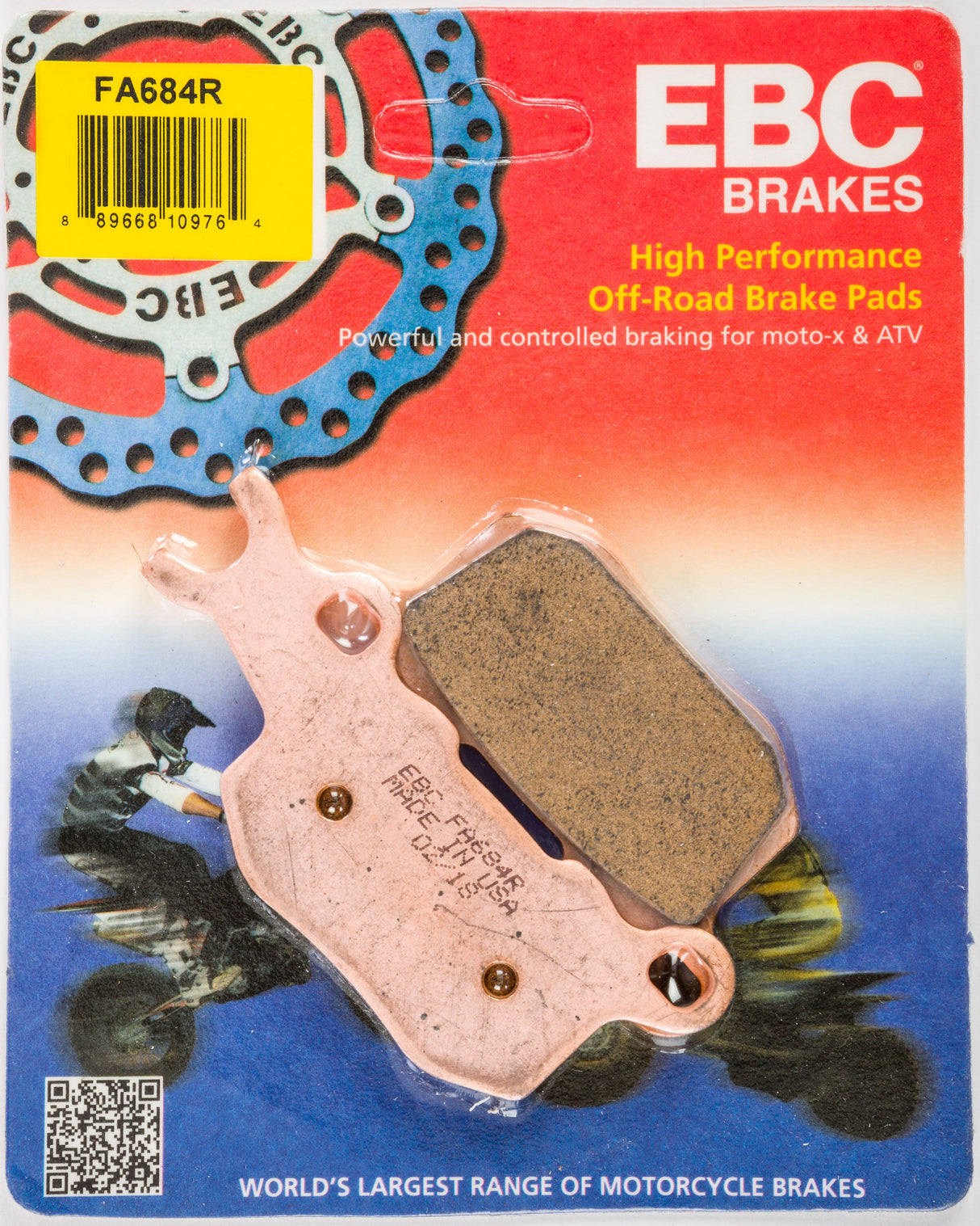 EBC Brake Pads Fa684r Sintered R Series FA684R