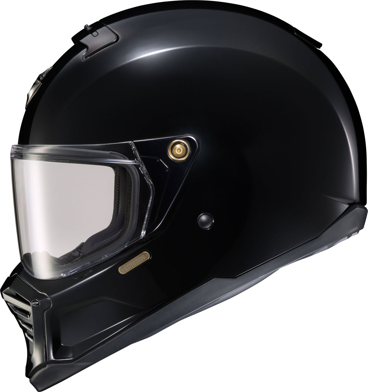 SCORPION EXO Exo-Hx1 Full-Face Helmet Gloss Black 3x HX1-0038