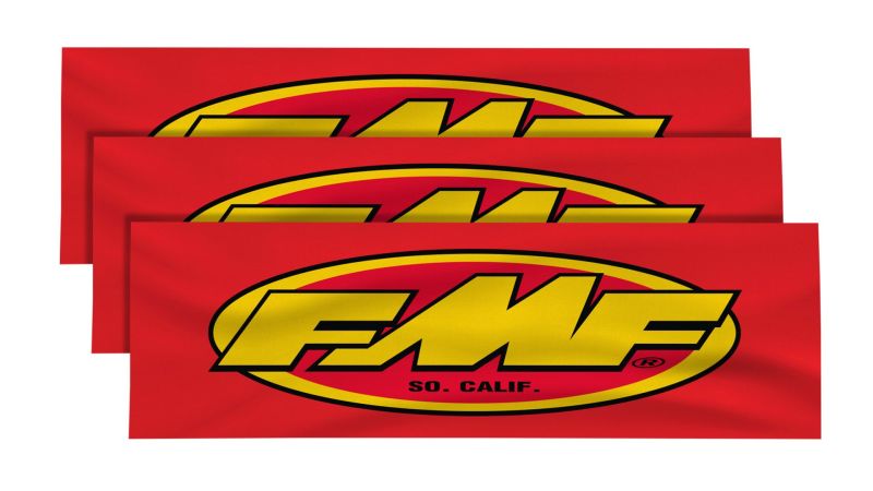 FMF Racing 3-Up Cloth Track Banner (80Cm X 750Cm) 011062